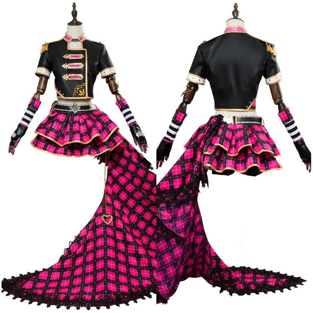 Love Live Косплей Lovelive Sunshine Ruby Kurosawa Косплей панк Рок Взрослые женщины полный комплект наряд Хэллоуин вечерние НКА Косплей
Love Live Косплей Lovelive Sunshine Ruby Kurosawa Косплей панк Рок Взрослые женщины полный комплект наряд Хэллоуин вечерние НКА Косплей