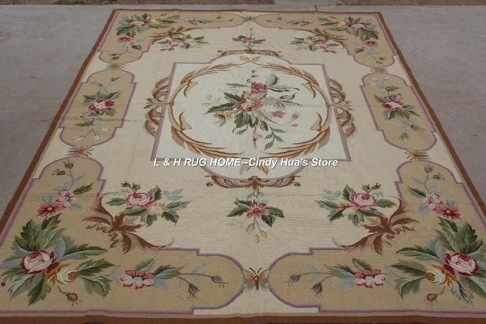 Free Shipping 6'x9' 10K Needlepoint Rugs Rose Floral design 100% New Zealand Wool hand stitched
Free Shipping 6'x9' 10K Needlepoint Rugs Rose Floral design 100% New Zealand Wool hand stitched