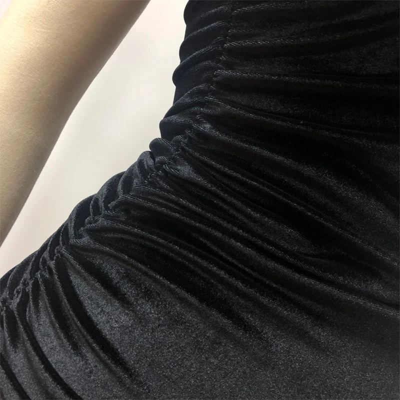 Off shoulder ruched design bodycon velvet dress Women strapless sexy party dress Night club wear dresses summer 2019 vestidos
Off shoulder ruched design bodycon velvet dress Women strapless sexy party dress Night club wear dresses summer 2019 vestidos