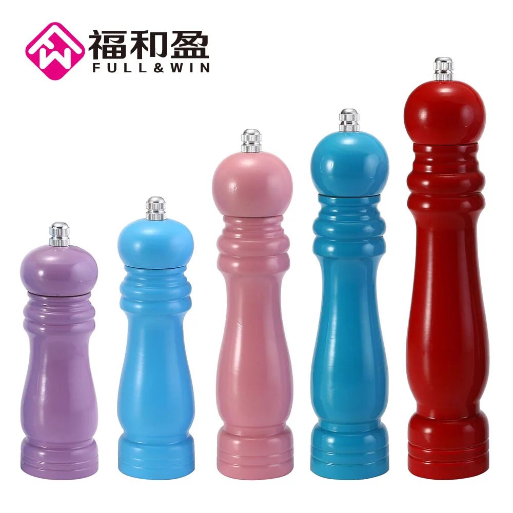 1Pcs Colorful Seasoning Pot Wooden Pepper Grinder Salt and Pepper Shaker Kitchen Cooking Spice Salt Sugar Mill Seasoning Tools
1Pcs Colorful Seasoning Pot Wooden Pepper Grinder Salt and Pepper Shaker Kitchen Cooking Spice Salt Sugar Mill Seasoning Tools