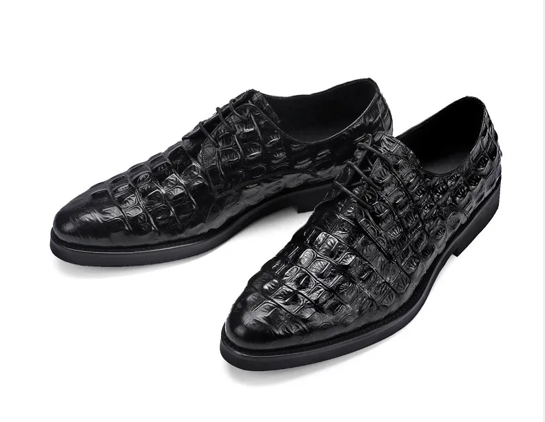 England Style Men Round Toes Casual Leather High Quality Crocodile leather shoes men Three Color Spring Autumn Leather Shoes
England Style Men Round Toes Casual Leather High Quality Crocodile leather shoes men Three Color Spring Autumn Leather Shoes