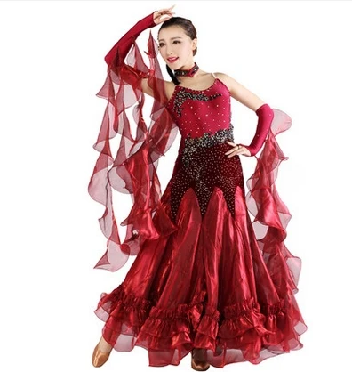Luxurious Elegant Women Standard Ballroom Dancing Expansion Skirt,Waltz/Tango Performance/Competition Professional Stage Wear,
Luxurious Elegant Women Standard Ballroom Dancing Expansion Skirt,Waltz/Tango Performance/Competition Professional Stage Wear,