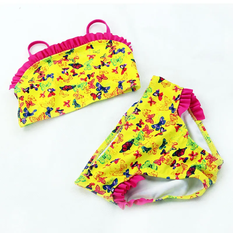 High Quality!2020 Girls Printing Butterfly Bikini Child Split Bikini Children Bathing Suit Kids Cute Pattern Swimsuit Wholesale
High Quality!2020 Girls Printing Butterfly Bikini Child Split Bikini Children Bathing Suit Kids Cute Pattern Swimsuit Wholesale