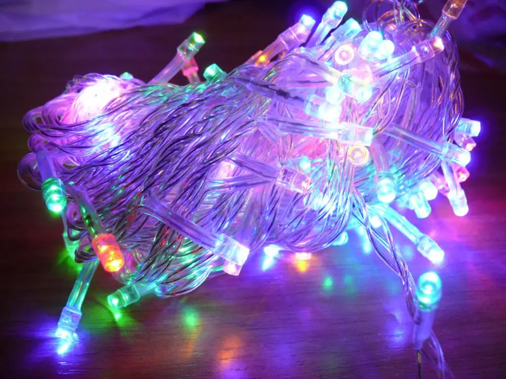 10M 100 LEDs 110V/ 220V LED String Light Colorful Waterproof Holiday LED Lighting Christmas/ Wedding/ Party Decoration Lights
10M 100 LEDs 110V/ 220V LED String Light Colorful Waterproof Holiday LED Lighting Christmas/ Wedding/ Party Decoration Lights