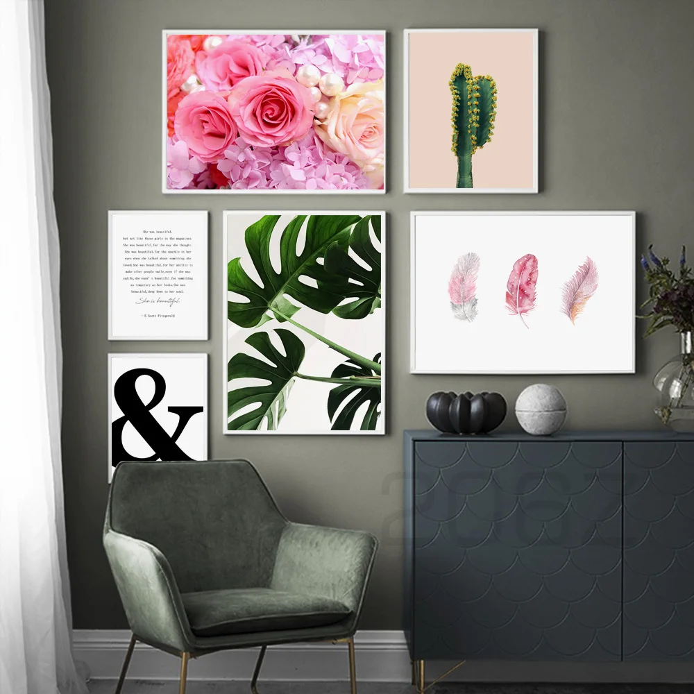 Nordic Poster Cactus Flower Feather Quotes Blush Pink Print Decor Wall Art Canvas Painting Gallery Wall Pictures For Living Room
Nordic Poster Cactus Flower Feather Quotes Blush Pink Print Decor Wall Art Canvas Painting Gallery Wall Pictures For Living Room