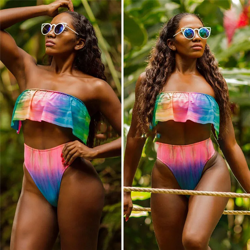 Swimwear Women 2019 New Women High Waist Bikini Tankini Push-up Padded Swimsuit Swimwear Swimming Suit For Women Swimwear
Swimwear Women 2019 New Women High Waist Bikini Tankini Push-up Padded Swimsuit Swimwear Swimming Suit For Women Swimwear