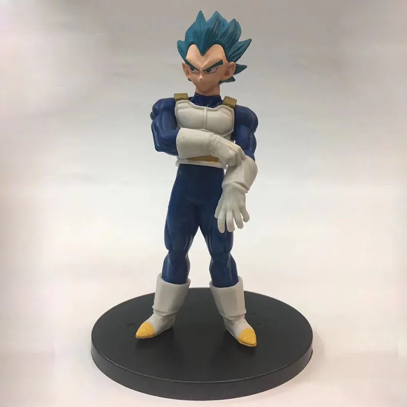 Экшн-фигурка аниме драконий жемчуг Super Saiyan Vegeta DXF Vol.5 из пвх с синими волосами