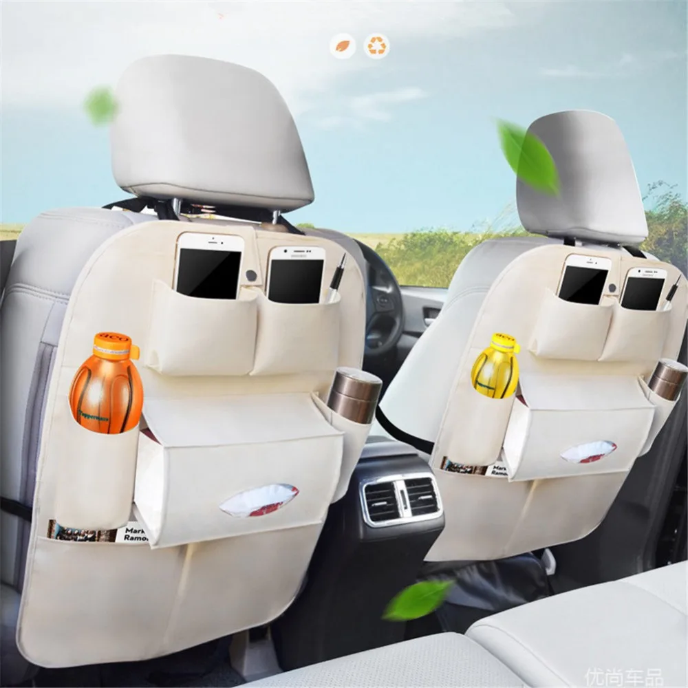 Car Organizer PU Leather Car Seat Back Hanging Storage Bag Drink Cup Holder Tissue Box Car Seat Organizer Interior Accessories
Car Organizer PU Leather Car Seat Back Hanging Storage Bag Drink Cup Holder Tissue Box Car Seat Organizer Interior Accessories
