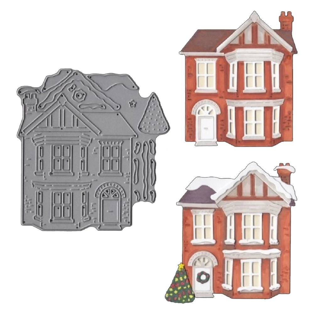 Villa Cottage House Metal Cutting Die Stencil For DIY Scrapbooking Christmas Decorative Embossing Handcraft Die Cutting Template
Villa Cottage House Metal Cutting Die Stencil For DIY Scrapbooking Christmas Decorative Embossing Handcraft Die Cutting Template