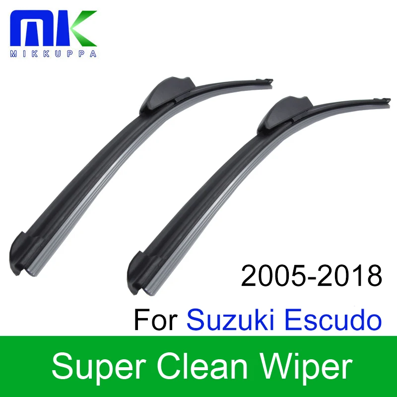 Mikkuppa передние и задние щетки стеклоочистителя для Suzuki Escudo 2005-2018 лобовое стекло из натурального каучука автомобильные аксессуары
Mikkuppa передние и задние щетки стеклоочистителя для Suzuki Escudo 2005-2018 лобовое стекло из натурального каучука автомобильные аксессуары