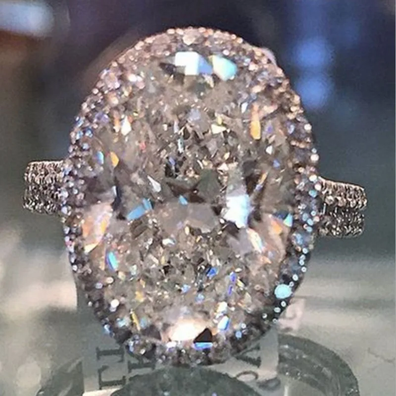 choucong Luxury Big Oval Ring 925 Sterling Silver Crystal Zircon cz Engagement Wedding Band Rings For Women Party Jewelry Gift
choucong Luxury Big Oval Ring 925 Sterling Silver Crystal Zircon cz Engagement Wedding Band Rings For Women Party Jewelry Gift