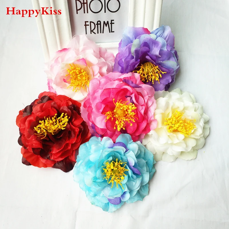 HappyKiss flower 12pcs DIY artificial peony flower heads Multicolor Road lead wedding flower Bouquet hotel background wall
HappyKiss flower 12pcs DIY artificial peony flower heads Multicolor Road lead wedding flower Bouquet hotel background wall