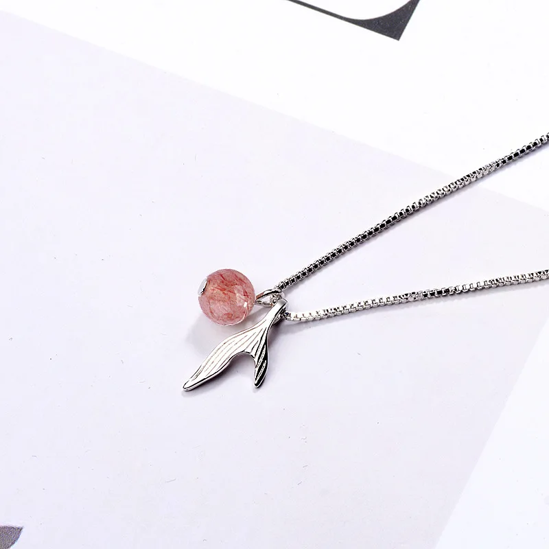 FENGLI 925 Silver Whale Tail Pendant Necklace for Women Birthday Best Gifts Pure Sterling-silver-jewelry Collares Mujer
FENGLI 925 Silver Whale Tail Pendant Necklace for Women Birthday Best Gifts Pure Sterling-silver-jewelry Collares Mujer