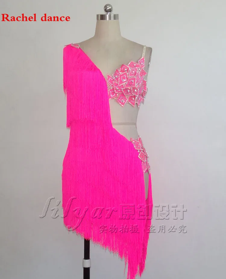 Professional Sexy Woman/Lady Latin Dance Dress Sleeveless Oblique Shoulder Latest Wear Lady tassel Latin Dance Skirt Female
Professional Sexy Woman/Lady Latin Dance Dress Sleeveless Oblique Shoulder Latest Wear Lady tassel Latin Dance Skirt Female