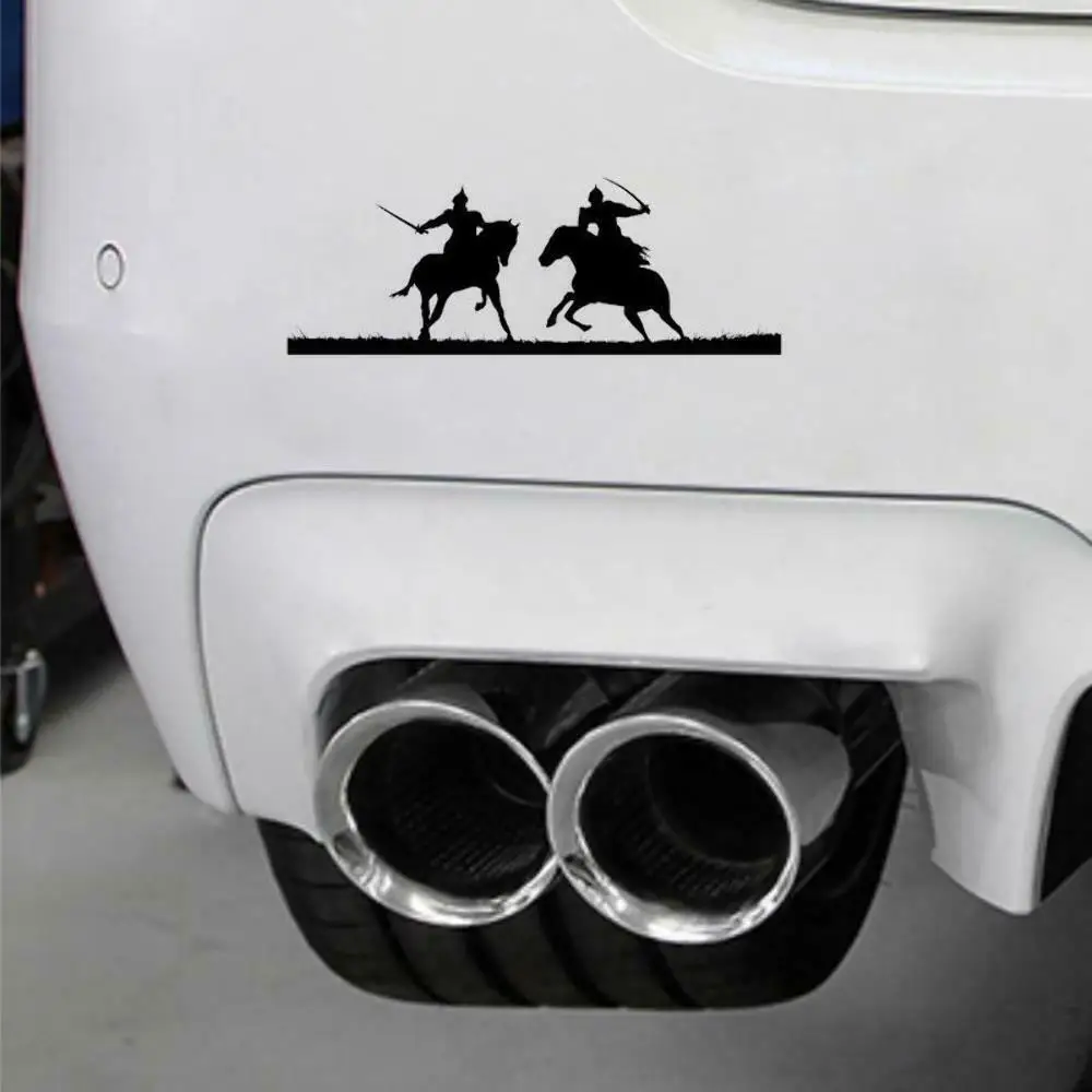 Warrior With Swords Car Window Bumper Vinyl Decal JDM Sticker Handsome And Cool Stickers 17.8CMx 6.5CM
Warrior With Swords Car Window Bumper Vinyl Decal JDM Sticker Handsome And Cool Stickers 17.8CMx 6.5CM