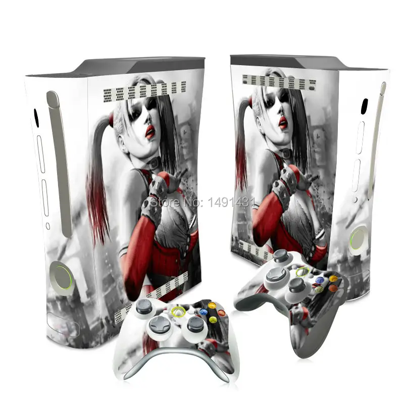 OSTSTICKER Protective Decal For Microsoft XBOX 360 Fat Console Skin Sticker Controller Cover | Электроника