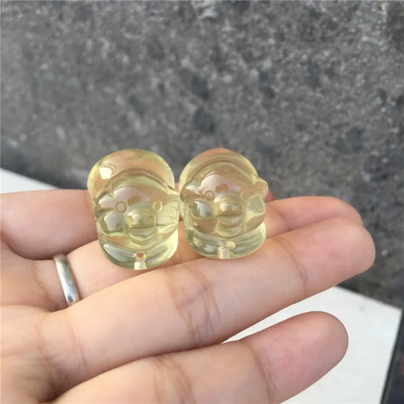 2pcs Lucky pig cute small size Pure crystal natural citrine crystal figurine healing crystal for home decoration wholesale
2pcs Lucky pig cute small size Pure crystal natural citrine crystal figurine healing crystal for home decoration wholesale
