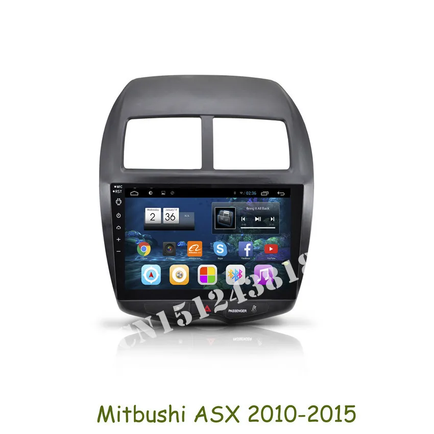 Android 10.2 дюймов dvd-плеер для Mitsubishi ASX PEUGEOT / 4008 CITROEN C4 2010 - 2014 2015 радио GPS навигация