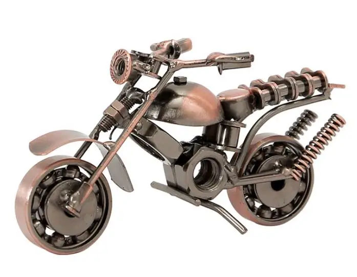 Metal Motorcycle Model Retro Motor Figurine Iron Motorbike Prop Handmade Boy Gift Kid Toy Home Office Decor
Metal Motorcycle Model Retro Motor Figurine Iron Motorbike Prop Handmade Boy Gift Kid Toy Home Office Decor
