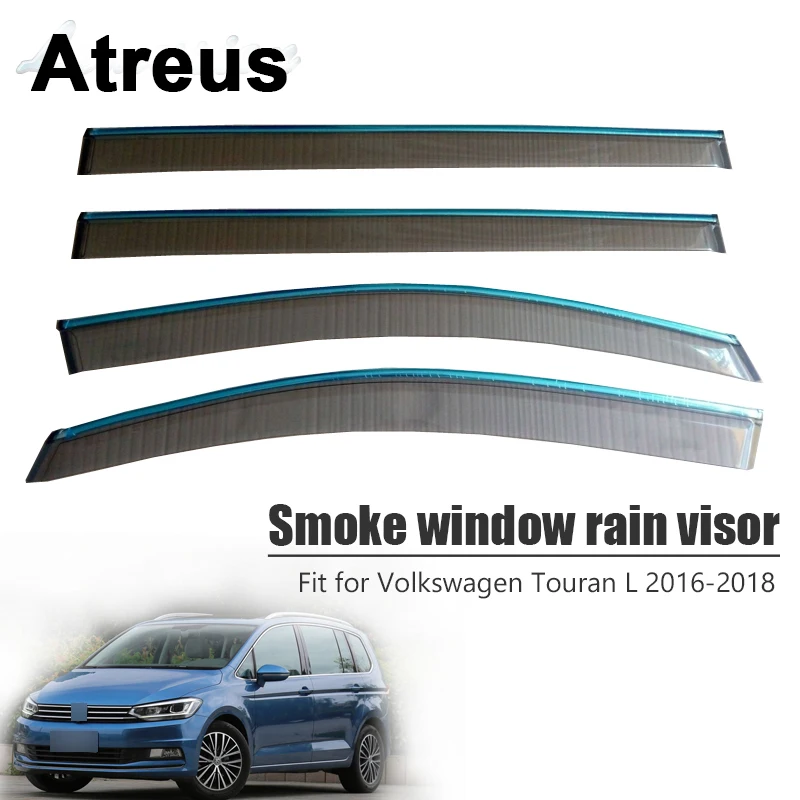 Atreus 4pc For Volkswagen VW Touran L 2016 2017 2018 Car Accessories Door Smoke Window Sun Rain Visor Wind Deflector Guard Cover
Atreus 4pc For Volkswagen VW Touran L 2016 2017 2018 Car Accessories Door Smoke Window Sun Rain Visor Wind Deflector Guard Cover