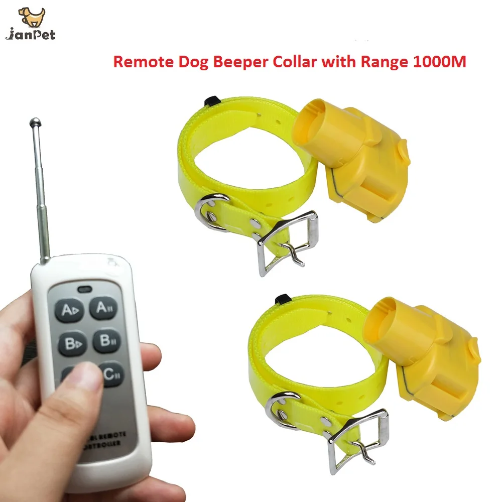 JANPET 1000Meters Remote control Dog Collar beeper Dog Training Collar waterproof for Hunting dogs
JANPET 1000Meters Remote control Dog Collar beeper Dog Training Collar waterproof for Hunting dogs