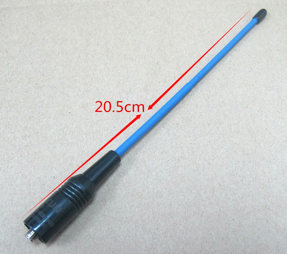 OPPXUN blue OPX 701 Sma Female UV Dual Band 145/430mhz for Kenwood baofeng PUXING wouxun KG-UVD1P,KG-699,KG-679 radios
OPPXUN blue OPX 701 Sma Female UV Dual Band 145/430mhz for Kenwood baofeng PUXING wouxun KG-UVD1P,KG-699,KG-679 radios