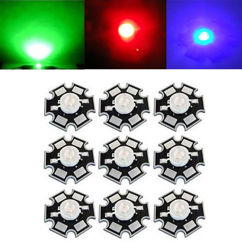Lot 1W 2W 3W 30mil 45mil Blue 445nm-460nm Red 620NM-630NM Deep Red 660nm-665nm, Green 520nm-530nm Led Light Lamp
Lot 1W 2W 3W 30mil 45mil Blue 445nm-460nm Red 620NM-630NM Deep Red 660nm-665nm, Green 520nm-530nm Led Light Lamp