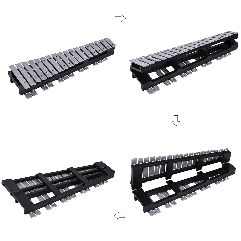 Foldable 30 Note Glockenspiel Xylophone Wooden Frame Aluminum Bars Educational Percussion Musical Instrument Gift
Foldable 30 Note Glockenspiel Xylophone Wooden Frame Aluminum Bars Educational Percussion Musical Instrument Gift