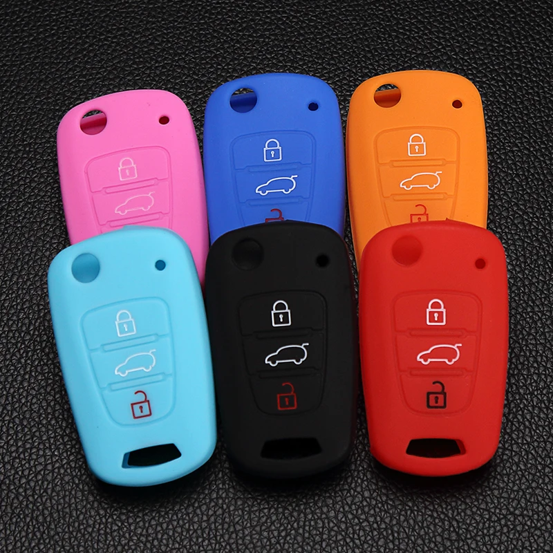 3 buttons high quality silicone Keys case for Kia Rio K2 K5 Sportage Sorento for Hyundai i20 i30 i35 ix20 ix35 solaris Verna
3 buttons high quality silicone Keys case for Kia Rio K2 K5 Sportage Sorento for Hyundai i20 i30 i35 ix20 ix35 solaris Verna