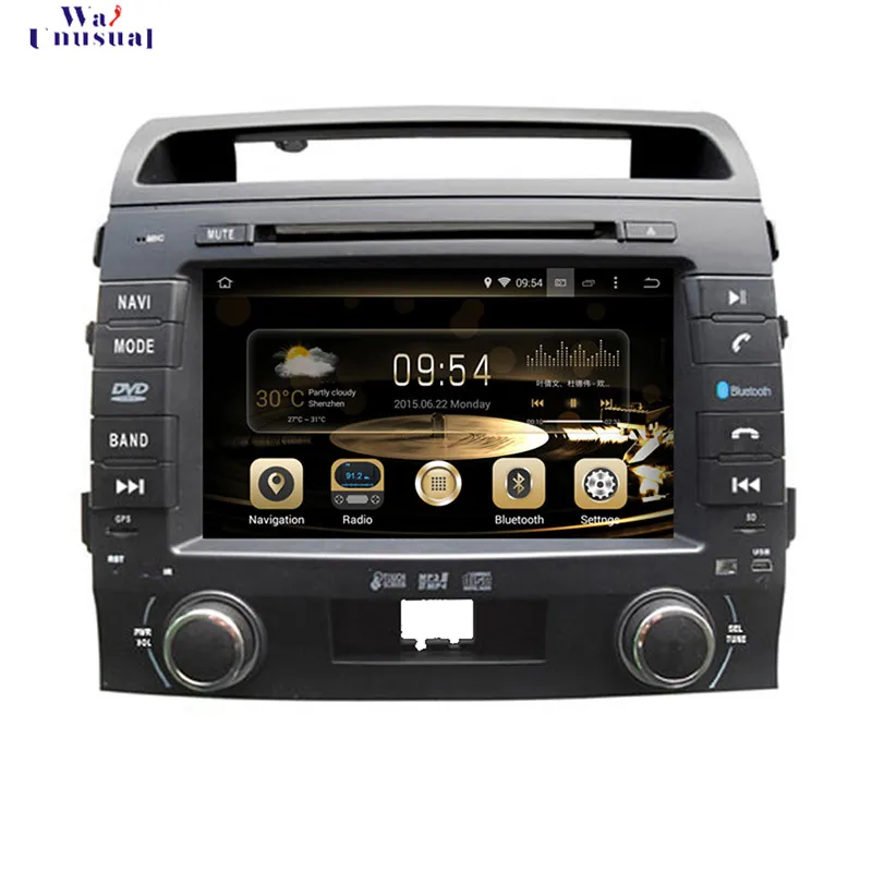 WANUSUAL 8" Android Car Video Player for Toyota Land Cruiser LC200 2004 2015 2016 with GPS BT WIFI Quad Core 16G 1024*600 Maps
WANUSUAL 8" Android Car Video Player for Toyota Land Cruiser LC200 2004 2015 2016 with GPS BT WIFI Quad Core 16G 1024*600 Maps