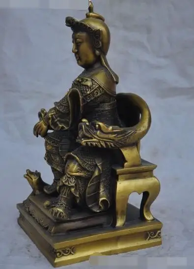 Free shipping S01974 13"China myth bronze 3 Eyes Erlang Erlangshen Yang Jian god Warrior dog statue
Free shipping S01974 13"China myth bronze 3 Eyes Erlang Erlangshen Yang Jian god Warrior dog statue