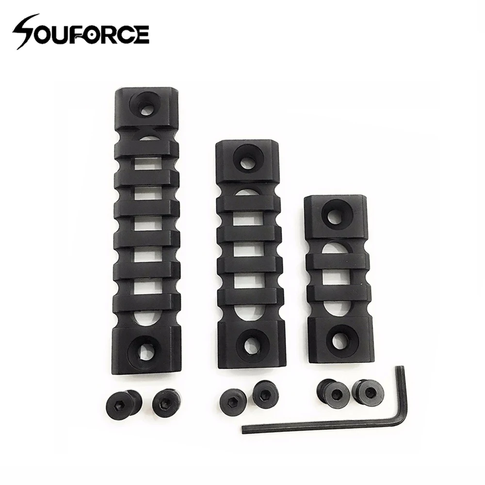 3pcs/Set Lightweight Picatinny Rail Section for Keymod Handguard Mount Pack of 3 (3-slot,5-slot,7-slot) for Rifle Hunting
3pcs/Set Lightweight Picatinny Rail Section for Keymod Handguard Mount Pack of 3 (3-slot,5-slot,7-slot) for Rifle Hunting