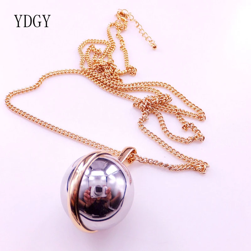 YDGY Simple Temperament Four Seasons Necklace Fresh Spherical Pendant Sweater Chain Fashion Girl Style Long Necklace
YDGY Simple Temperament Four Seasons Necklace Fresh Spherical Pendant Sweater Chain Fashion Girl Style Long Necklace
