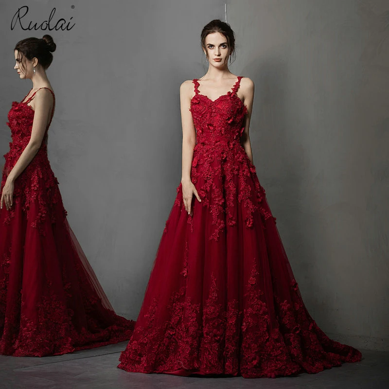 2019 Newest 3D Flower Evening Dress Spaghetti Strap A-Line Evening Dresses Long Elegant Prom Dresses vestidos de fiesta de noche
2019 Newest 3D Flower Evening Dress Spaghetti Strap A-Line Evening Dresses Long Elegant Prom Dresses vestidos de fiesta de noche