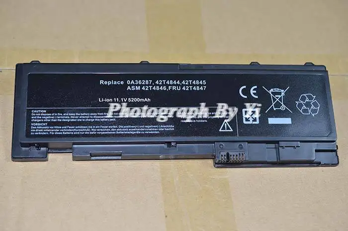 Аккумулятор 4400 мАч 42T4844 42T4845 42T4846 42T4847 для Lenovo ThinkPad T420s T420si Series | Компьютеры и офис