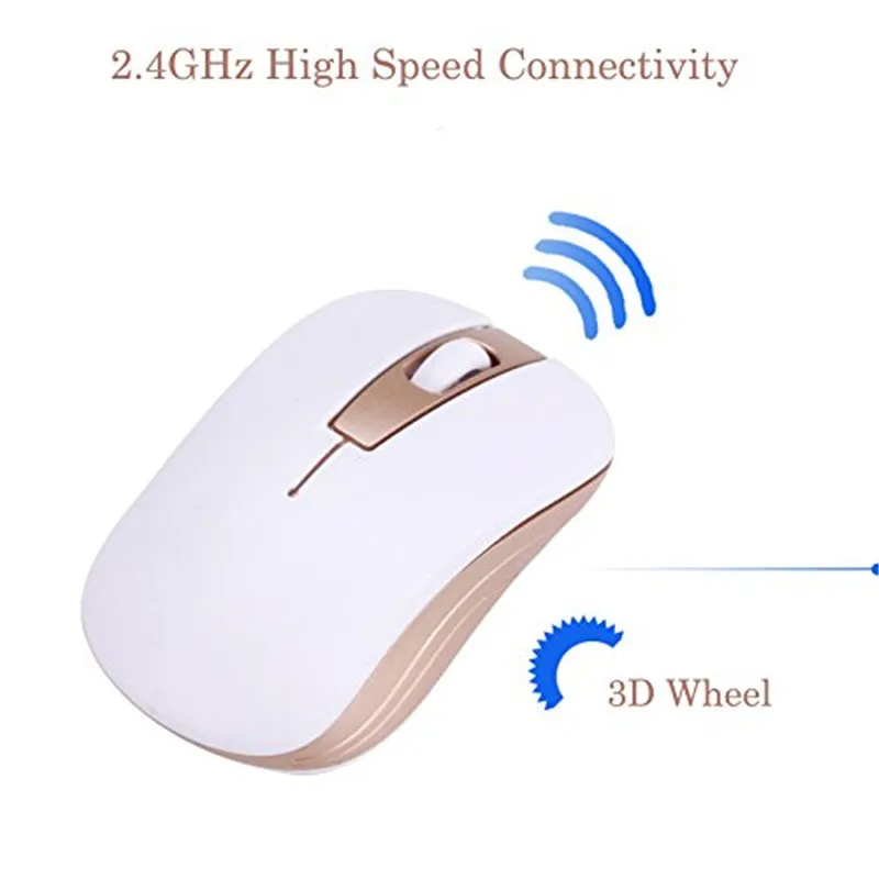 Wireless Keyboard 2.4GHz And Mouse Set Combo Portable Waterproof 104 Keys Game For MacBook Apple iPad Android Phone PC Tablet | Компьютеры
