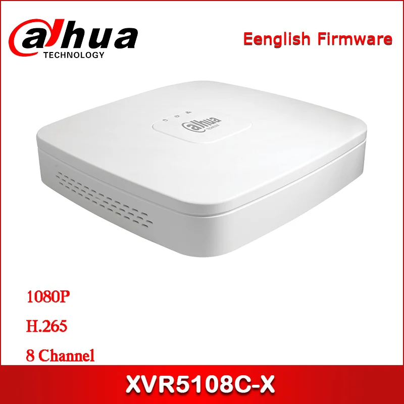 Dahua XVR5108C-X 8-канальный Penta-brid 1080P Smart 1U Цифровой видеорегистратор поддерживает