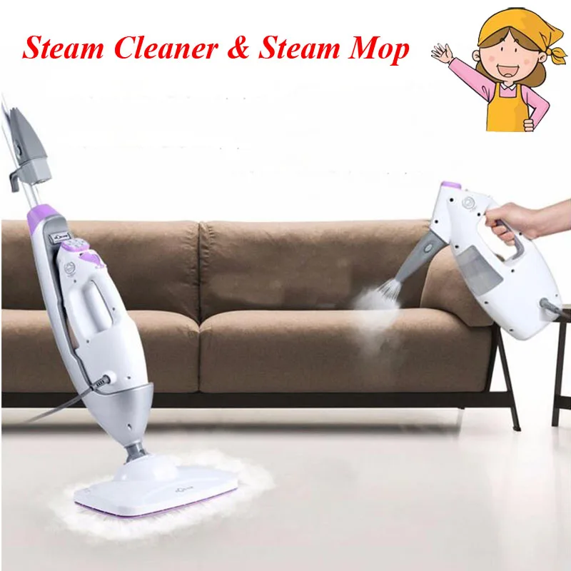 Handheld Steam Cleaner and Mop Combo Comprehensive Decontamination Sterilization with 340ml Water Tank Capacity 7688M | Бытовая техника