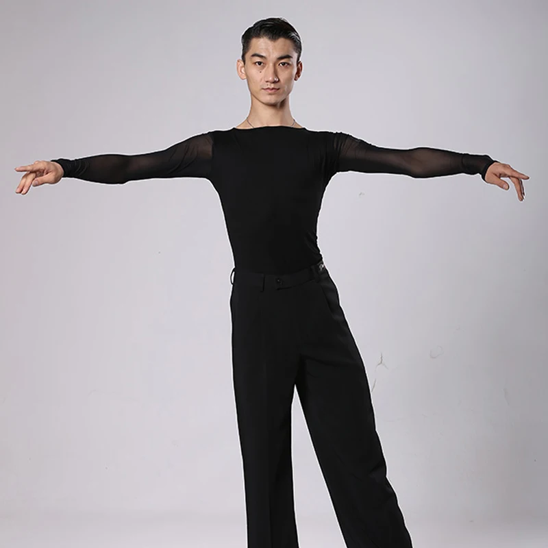 2019 Latin Dance Tops For Male Black T-Shirt Comfort Modal Men Dance Clothes Tango Standard Modern Dance Shirt Dance wear BL1634
2019 Latin Dance Tops For Male Black T-Shirt Comfort Modal Men Dance Clothes Tango Standard Modern Dance Shirt Dance wear BL1634