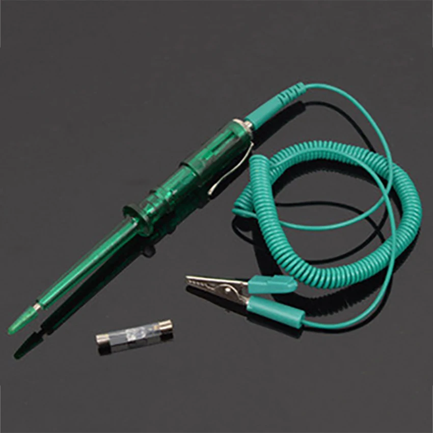 Car Circuit Tester Probe Automotive Truck Tester Voltage Circuit 6V 12V 24V Auto Gauge Test Pen Tool With Light Emitting Diode
Car Circuit Tester Probe Automotive Truck Tester Voltage Circuit 6V 12V 24V Auto Gauge Test Pen Tool With Light Emitting Diode