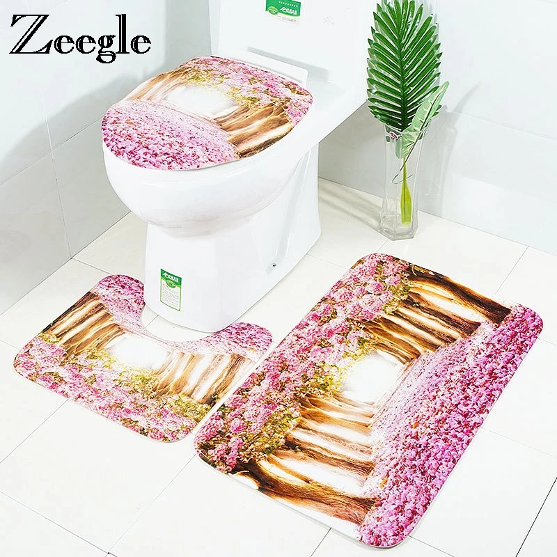 Zeegle Colorful Bathroom Mat Non-slip Carpet For Bathroom Bath Rugs Absorbent Bathroom Floor Mat Toilet Rug Shower Room Mats
Zeegle Colorful Bathroom Mat Non-slip Carpet For Bathroom Bath Rugs Absorbent Bathroom Floor Mat Toilet Rug Shower Room Mats