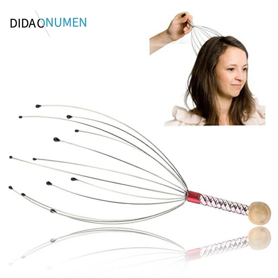 1Pcs Octopus Head Scalp Neck Equipment Stress Release Relax Massage Body Massager Tens Massage for the head
1Pcs Octopus Head Scalp Neck Equipment Stress Release Relax Massage Body Massager Tens Massage for the head