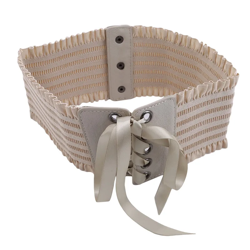 Fashion Multicolor Ladies Elegant Stretch Belt Tassels Elastic Buckle Wide Dress Corset Waistband Dress Accessories
Fashion Multicolor Ladies Elegant Stretch Belt Tassels Elastic Buckle Wide Dress Corset Waistband Dress Accessories