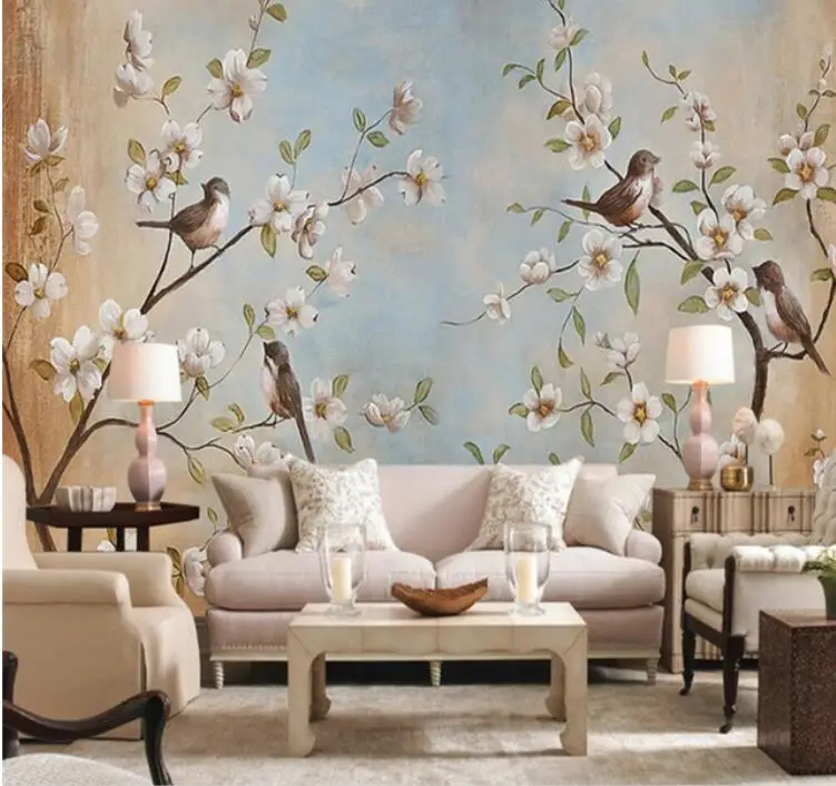 Custom Photo Wallpaper Mural 3D Flower Bird Peach Oil Painting Living Room Bedroom Background Wallpaper for Walls 3 D Floral
Custom Photo Wallpaper Mural 3D Flower Bird Peach Oil Painting Living Room Bedroom Background Wallpaper for Walls 3 D Floral
