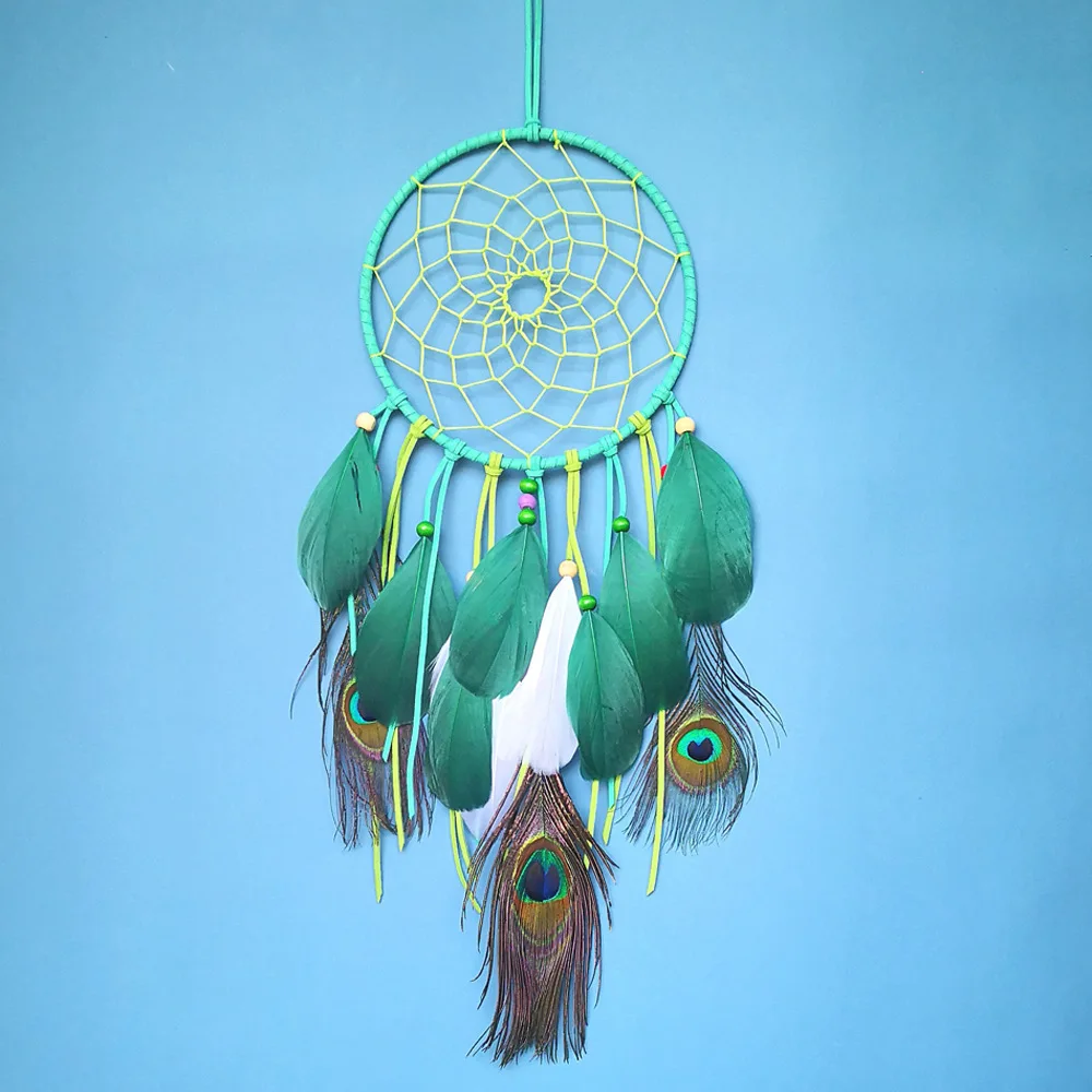 Indian Style Dream catcher Handmade Wind Chimes Hanging Pendant Dreamcatcher Net Car Home Kids Room Wall Art Hangings Decoration
Indian Style Dream catcher Handmade Wind Chimes Hanging Pendant Dreamcatcher Net Car Home Kids Room Wall Art Hangings Decoration