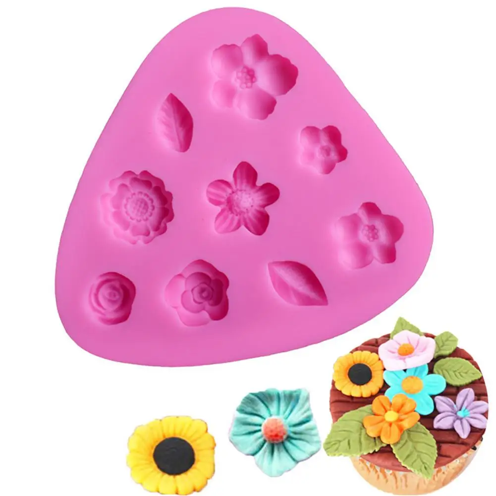 DIY Little Flower Tree Shape Moulds Environmentally Friendly Silicone Molds for Fondant Cake Chocolate Bakeware Decorating Tools
DIY Little Flower Tree Shape Moulds Environmentally Friendly Silicone Molds for Fondant Cake Chocolate Bakeware Decorating Tools