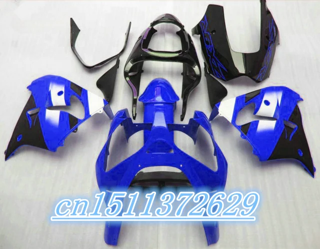 Dor-hot sales KAWASAKI ZX9R NINJA 2002-2003 blue white black Body ZX-9R ZX 9R 02 03 ZX9 R 2002 2003 Fairing Kit for D
Dor-hot sales KAWASAKI ZX9R NINJA 2002-2003 blue white black Body ZX-9R ZX 9R 02 03 ZX9 R 2002 2003 Fairing Kit for D