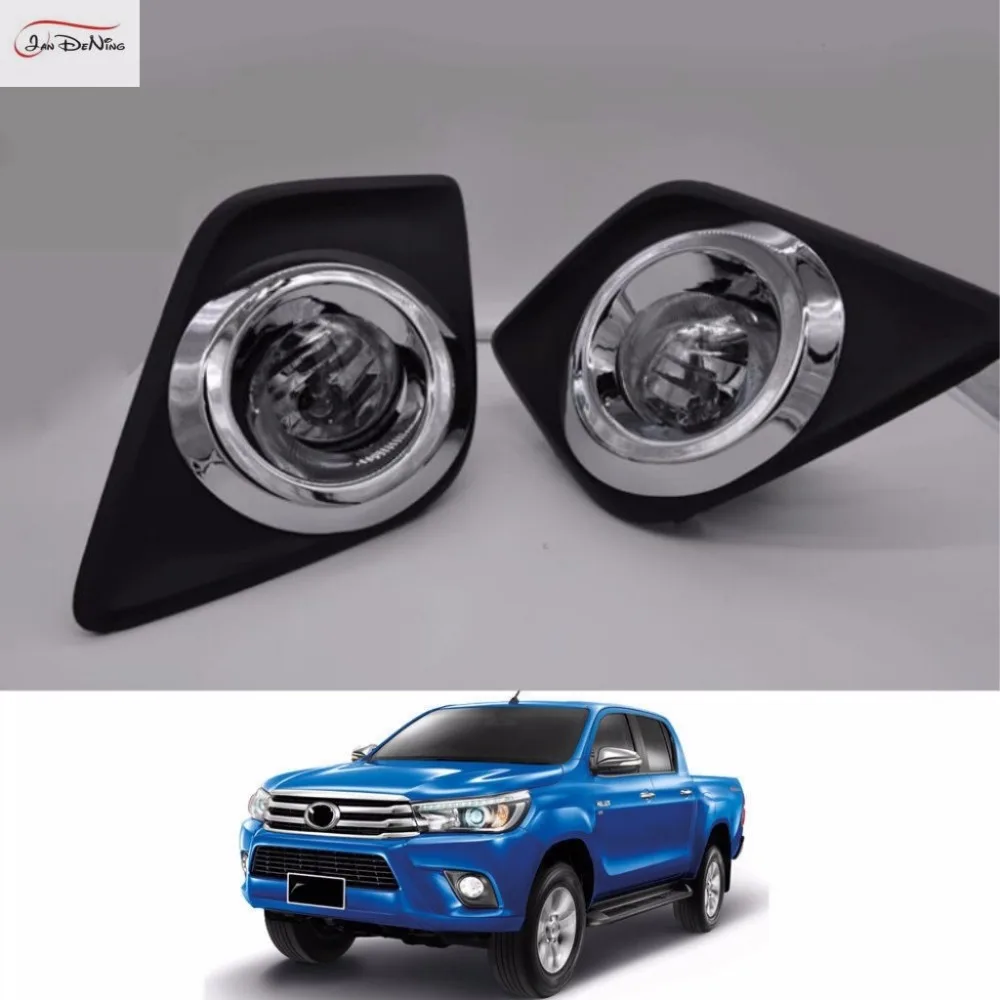 JanDeNing Car Fog Lights for TOYOTA HILUX REVO Pickup 2015 Halogen bulb Front Fog Lights Bumper Lamps Kit
JanDeNing Car Fog Lights for TOYOTA HILUX REVO Pickup 2015 Halogen bulb Front Fog Lights Bumper Lamps Kit