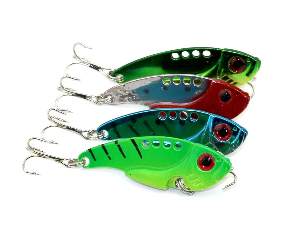 4pcs Vibration Fishing Lure 5.5cm 11g Metal Trolling Spoon Swimbait Wholesale Jig Fishing Lure Hard Bait Metal Blade Lures
4pcs Vibration Fishing Lure 5.5cm 11g Metal Trolling Spoon Swimbait Wholesale Jig Fishing Lure Hard Bait Metal Blade Lures