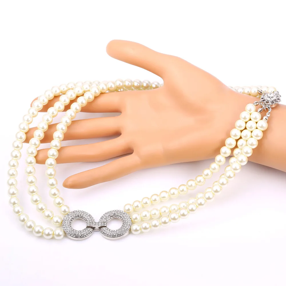 U7 Simulated Pearl Jewelry Necklace Women Fashion Wholesale Trendy Rhinestone Wedding Choker Necklaces N451
U7 Simulated Pearl Jewelry Necklace Women Fashion Wholesale Trendy Rhinestone Wedding Choker Necklaces N451